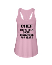 Chef I Have Been Social Distancing Years Shirt Ladies Flowy Tank thumbnail