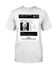 Trump Poster Most Wanted By The Fbi Notice Shirt Premium Fit Mens Tee thumbnail