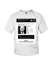 Trump Poster Most Wanted By The Fbi Notice Shirt Youth T-Shirt thumbnail