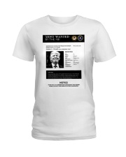 Trump Poster Most Wanted By The Fbi Notice Shirt Ladies T-Shirt thumbnail
