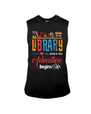 Library Where The Adventure Begins Shirt Sleeveless Tee thumbnail