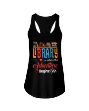 Library Where The Adventure Begins Shirt Ladies Flowy Tank thumbnail