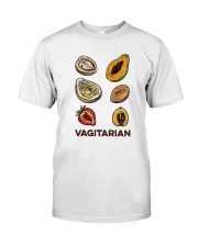 Vegan Vagitarian Shirt Classic T-Shirt front