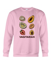 Vegan Vagitarian Shirt Crewneck Sweatshirt thumbnail