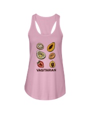 Vegan Vagitarian Shirt Ladies Flowy Tank thumbnail