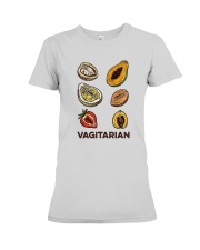 Vegan Vagitarian Shirt Premium Fit Ladies Tee thumbnail