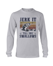 Vintage Fish Jerk It Till She Swallows Shirt Long Sleeve Tee thumbnail