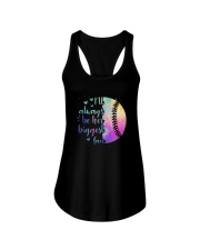 Softball I'll Always Be Her Biggest Fan Shirt Ladies Flowy Tank thumbnail