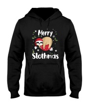 Christmas Merry Slothmas Shirt Hooded Sweatshirt thumbnail