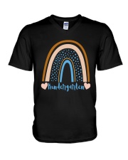 Rainbow Kindergarten Shirt V-Neck T-Shirt thumbnail