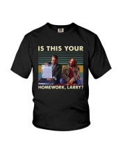 Vintage Is This Your Homework Larry Shirt Youth T-Shirt thumbnail