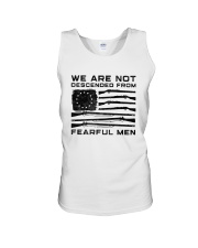 We Are Not Descended From Fearful Men Shirt Unisex Tank thumbnail