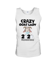 Crazy Goat Lady 2020 Quarantined Shirt Unisex Tank thumbnail