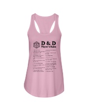 D D Player's Rules Shirt Ladies Flowy Tank thumbnail