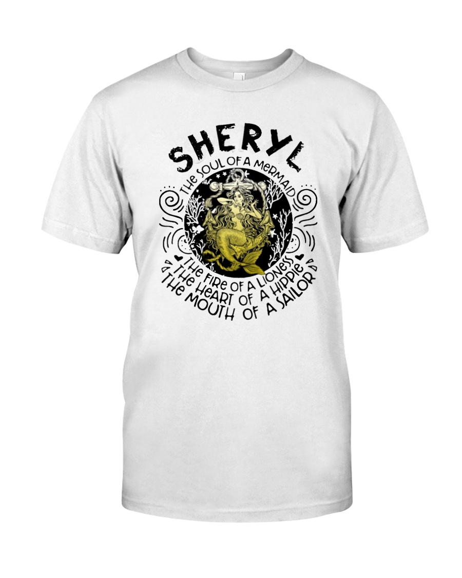 Sheryl The Soul Of A Mermaid The Fire Shirt Classic T-Shirt