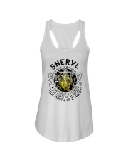 Sheryl The Soul Of A Mermaid The Fire Shirt Ladies Flowy Tank thumbnail