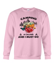 Camping Is Calling And I Must Go Shirt Crewneck Sweatshirt thumbnail