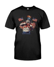 America Independence Day Fat Boy Freedom Shirt Premium Fit Mens Tee thumbnail