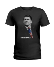 I Smell Hippies Shirt Ladies T-Shirt thumbnail