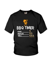 BBQ Timer Rare Medium Well Shirt Youth T-Shirt thumbnail