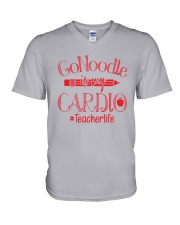 Go Noodle Is My Cardio Teacherlife Shirt V-Neck T-Shirt thumbnail