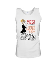 Yes I Am The Crazy Snoopy Lady Shirt Unisex Tank thumbnail