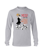 Yes I Am The Crazy Snoopy Lady Shirt Long Sleeve Tee thumbnail