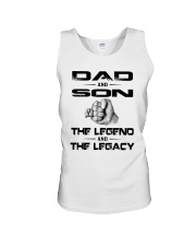 Dad And Son The Legend And The Legacy Shirt Unisex Tank thumbnail