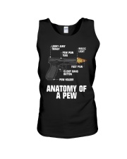 Gun Anatomy Of A Pew Shirt Unisex Tank thumbnail
