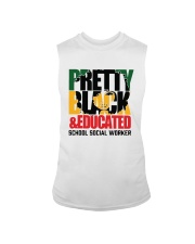 Pretty Black And Educated School Social Shirt Sleeveless Tee thumbnail
