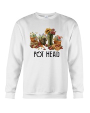 Garden Flower Pot Head Shirt Crewneck Sweatshirt thumbnail