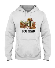 Garden Flower Pot Head Shirt Hooded Sweatshirt thumbnail