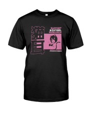 Support Catgirl Research Shirt Classic T-Shirt front