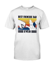 Vintage Best Frenchie Dad Ever Shirt Premium Fit Mens Tee thumbnail