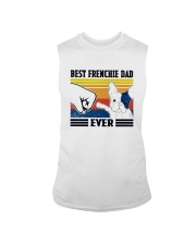 Vintage Best Frenchie Dad Ever Shirt Sleeveless Tee thumbnail