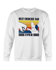 Vintage Best Frenchie Dad Ever Shirt Crewneck Sweatshirt thumbnail