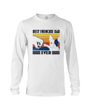 Vintage Best Frenchie Dad Ever Shirt Long Sleeve Tee thumbnail