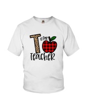 T Is For Teacher Shirt Youth T-Shirt thumbnail