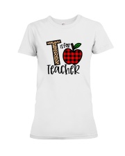 T Is For Teacher Shirt Premium Fit Ladies Tee thumbnail