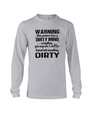 Warning This Person Has A Dirty Mind Shirt Long Sleeve Tee thumbnail