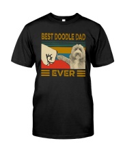 Vintage Best Doodle Dad Ever Shirt Classic T-Shirt front