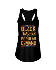 Black Teacher By Popular Demand Shirt Ladies Flowy Tank thumbnail