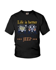 Life Is Better In A Jeep Shirt Youth T-Shirt thumbnail