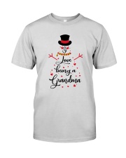 Snowman I Love Being A Grandma Shirt Premium Fit Mens Tee thumbnail