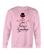 Snowman I Love Being A Grandma Shirt Crewneck Sweatshirt thumbnail