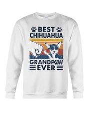 Vintage Best Chihuahua Grandpaw Ever Shirt Crewneck Sweatshirt thumbnail