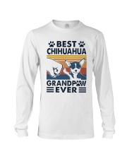 Vintage Best Chihuahua Grandpaw Ever Shirt Long Sleeve Tee thumbnail