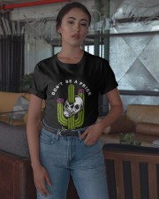 Skull Don't Be A Prick Shirt Classic T-Shirt apparel-classic-tshirt-lifestyle-05