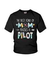 The Best Kind Of Mom Raises A Pilot Shirt Youth T-Shirt thumbnail