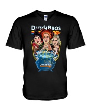 Hocus Pocus Dutch Bros Shirt V-Neck T-Shirt thumbnail